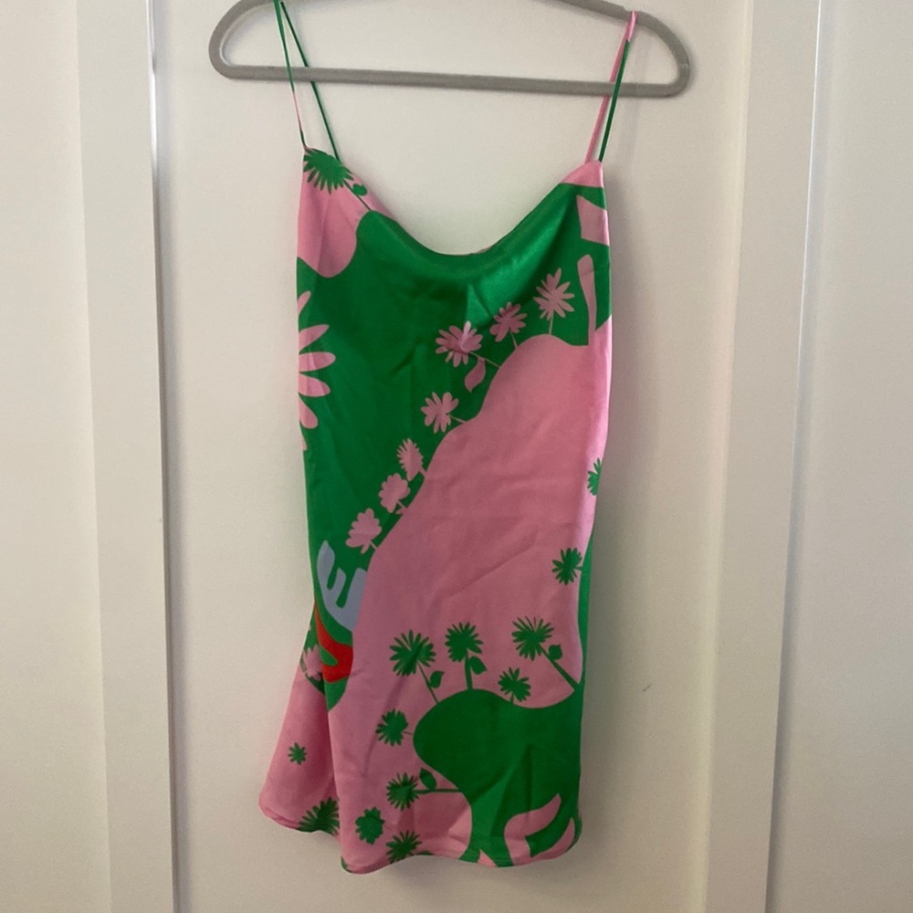 Gorgeous Satin Zara Dress
